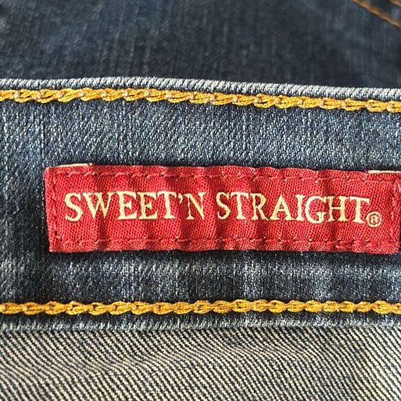 Lucky Brand Women’s Sweet Straight Jeans size 12/31 Ankle - Picture 6 of 8